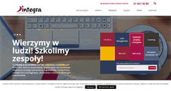 Desktop Screenshot of integra-consulting.pl